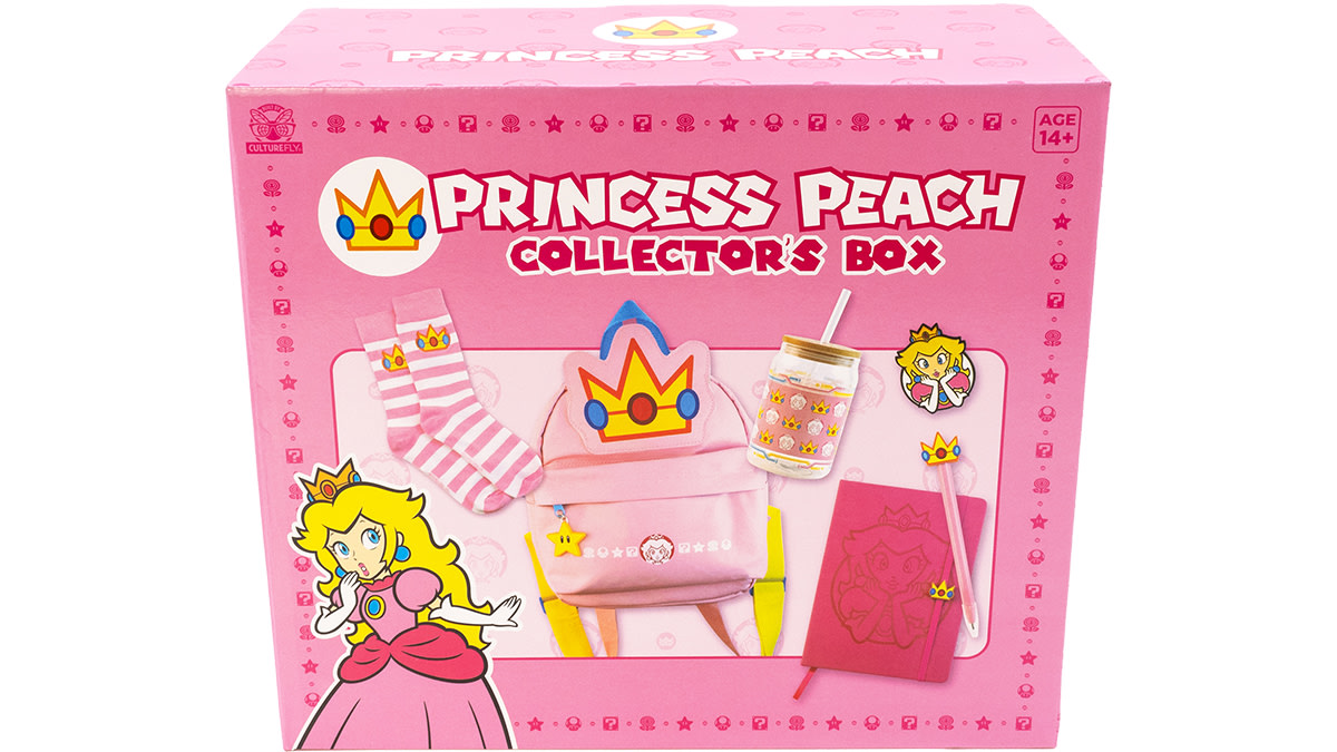 トライアルセット・サンプル peach Super Mario™ Peach Collector Box - Nintendo Official Site